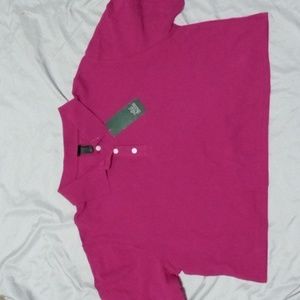 BRAND NEW WITH TAGS large polo crop top